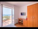 Appartamenti e camere Villa Bouganvillea - sea view & garden: A1 Deluxe (2+1), A2 Superior (2+1), A3 Comfort (2+1), A4 Premium (2+1), R1 Deluxe (2), R2 Comfort (2) Mlini - Riviera Dubrovnik  - Camera - R1 Deluxe (2): l’intreno