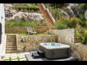 Casa vacanza Vedran - with beautiful lake view and private pool: H(7) Peracko Blato - Riviera Dubrovnik  - Croazia - il cortile