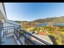 Casa vacanza Vedran - with beautiful lake view and private pool: H(7) Peracko Blato - Riviera Dubrovnik  - Croazia - H(7): lo sguardo dalla terrazza
