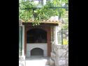 Casa vacanza Villa Marija - terrace H(6) Trsteno - Riviera Dubrovnik  - Croazia - la griglia
