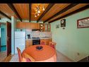 Appartamenti Meri - sea view & serenity: A3(2+2) Bozava - Isola di Dugi otok  - Appartamento - A3(2+2): la cucina con la sala da pranzo