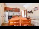 Appartamenti Ivan - sea view & serenity: A2(5+1) Bozava - Isola di Dugi otok  - Appartamento - A2(5+1): la cucina con la sala da pranzo