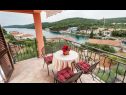 Appartamenti Ivan - sea view & serenity: A2(5+1) Bozava - Isola di Dugi otok  - la casa