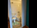 Appartamenti Ivan - 60m from the sea: A1 (4+1), A2 (3+1), A3 (3+1) Ivan Dolac - Isola di Hvar  - Appartamento - A3 (3+1): il bagno con la toilette