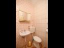 Appartamenti Dari - 120 m from sea: A1(2+2), A2(2+2), SA3(2+1), SA4(2) Jelsa - Isola di Hvar  - Studio appartamento - SA3(2+1): il bagno con la toilette