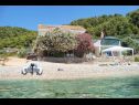 Appartamenti Mateo - by the beach; A1 Delia(5), A2 Mateo(4), A3 Mini(3+2) Baia Skozanje (Gdinj) - Isola di Hvar  - Croazia - la casa