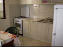 Appartamenti Smil - 30 m from sea: A1(4) Sucuraj - Isola di Hvar  - Appartamento - A1(4): la cucina con la sala da pranzo