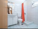 Appartamenti Josi - 200 m from sea: SA1(2), SA2(2), SA3(2), A5(4), SA6(2), A7(4) Vrboska - Isola di Hvar  - Appartamento - A7(4): il bagno con la toilette