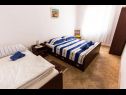Appartamenti Sea View - 7 m from beach: A1(5+1) Baia Zarace (Gdinj) - Isola di Hvar  - Croazia - Appartamento - A1(5+1): la camera da letto