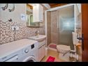 Appartamenti Kati - pure nature & serenity: A1(5) Baia Zarace (Milna) - Isola di Hvar  - Croazia - Appartamento - A1(5): il bagno con la toilette