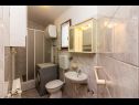 Appartamenti Mir - 50m from the sea A1(2+2), A2(2+1), A3(2), A4(4+2), A5(2+2) Fazana - Istria  - Appartamento - A3(2): il bagno con la toilette