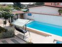  Nada - with private pool: SA1(2), SA2(2), A3(4) Fazana - Istria  - la piscina