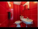 Appartamenti Perci- cosy and comfortable A1 Novi(2+2) , SA2 Stari(2) Krnica - Istria  - Studio appartamento - SA2 Stari(2): il bagno con la toilette