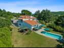 Casa vacanza Martina - large luxury villa: H(8+2) Labin - Istria  - Croazia - la casa