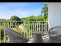 Casa vacanza Martina - large luxury villa: H(8+2) Labin - Istria  - Croazia - H(8+2): la terrazza