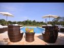 Casa vacanza Kova - private pool: H(8+2) Liznjan - Istria  - Croazia - la piscina (casa e dintorni)