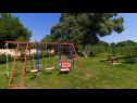 Casa vacanza Kova - private pool: H(8+2) Liznjan - Istria  - Croazia - parco giochi per i bambini
