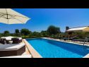 Casa vacanza Kova - private pool: H(8+2) Liznjan - Istria  - Croazia - la piscina
