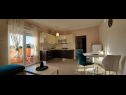 Appartamenti Mani - modern: A1(2+1) Liznjan - Istria  - Appartamento - A1(2+1): la cucina con la sala da pranzo