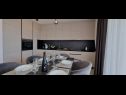 Appartamenti Mark 1 - 100 m from sea A1(6), A2(6) Medulin - Istria  - Appartamento - A1(6): la cucina con la sala da pranzo