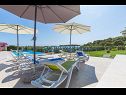 Appartamenti Fimi- with swimming pool A1 Blue(2), A2 Green(3), A3 BW(4) Medulin - Istria  - la piscina