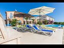 Appartamenti Fimi- with swimming pool A1 Blue(2), A2 Green(3), A3 BW(4) Medulin - Istria  - la piscina (casa e dintorni)