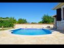 Casa vacanza Mary - with pool : H (8+1) Medulin - Istria  - Croazia - la piscina