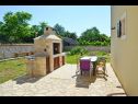Casa vacanza Mary - with pool : H (8+1) Medulin - Istria  - Croazia - komin