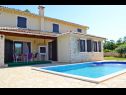 Casa vacanza Mary - with pool : H (8+1) Medulin - Istria  - Croazia - H (8+1): la piscina