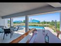 Casa vacanza LariF - luxury in nature: H(10+2) Nedescina - Istria  - Croazia - la terrazza ortense