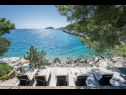 Casa vacanza Momento - peaceful resort : H(10) Blato - Isola di Korcula  - Croazia - la terrazza ortense