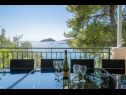 Casa vacanza Momento - peaceful resort : H(10) Blato - Isola di Korcula  - Croazia - H(10): lo sguardo dalla terrazza