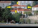 Appartamenti Vedro - 50 m from sea: 1- Red(4+1), 2 - Purple(2+1), 3 - Blue(2), 4 - Green(2+2) Korcula - Isola di Korcula  - la casa