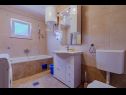 Appartamenti Mir - perfect location & cosy: A1(4+2), A2(2+1), SA3(2), SA4(2) Korcula - Isola di Korcula  - Studio appartamento - SA4(2): il bagno con la toilette
