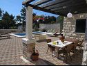 Casa vacanza Sandra - with swimming pool H(7) Lumbarda - Isola di Korcula  - Croazia - la terrazza