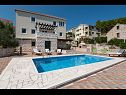 Casa vacanza Sandra - with swimming pool H(7) Lumbarda - Isola di Korcula  - Croazia - la piscina (casa e dintorni)