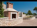 Casa vacanza Sandra - with swimming pool H(7) Lumbarda - Isola di Korcula  - Croazia - komin