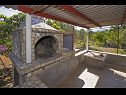 Casa vacanza Senka1 - pure nature & serenity: H(2) Baia Tudorovica (Vela Luka) - Isola di Korcula  - Croazia - komin