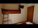 Appartamenti Draga 1 - large teracce: A1(2+2) Malinska - Isola di Krk  - Appartamento - A1(2+2): la camera da letto