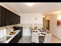 Appartamenti Jasna A1(4+1), A2(6+1) Malinska - Isola di Krk  - Appartamento - A2(6+1): la cucina con la sala da pranzo