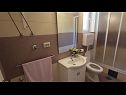 Appartamenti Duda A1(2+2), A2(2+2) Malinska - Isola di Krk  - Appartamento - A1(2+2): il bagno con la toilette