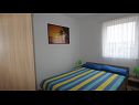 Appartamenti Ema A1(4), A2(4) Malinska - Isola di Krk  - Appartamento - A1(4): la camera da letto