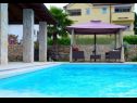 Casa vacanza Berna - pool house: H(6+1) Malinska - Isola di Krk  - Croazia - la piscina