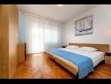 Appartamenti Ivano A1(4+1) Vrbnik - Isola di Krk  - Appartamento - A1(4+1): la camera da letto