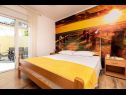 Appartamenti Ivano A1(4+1) Vrbnik - Isola di Krk  - Appartamento - A1(4+1): la camera da letto