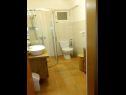 Appartamenti Luka A1(4), A2(4) Vrbnik - Isola di Krk  - Appartamento - A1(4): il bagno con la toilette
