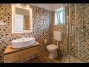 Casa vacanza Priroda H(4+2) Vrbnik - Isola di Krk  - Croazia - H(4+2): il bagno con la toilette