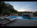 Casa vacanza Priroda H(4+2) Vrbnik - Isola di Krk  - Croazia - la piscina