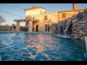 Casa vacanza Frank - with pool; H(8+2) Vrbnik - Isola di Krk  - Croazia - la casa