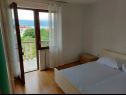 Appartamenti Supec - near the sea: A1(4), A2(4) Vrbnik - Isola di Krk  - Appartamento - A2(4): la camera da letto